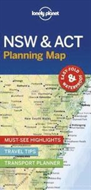 Buy Lonely Planet NSW And ACT Planning Map