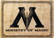 Buy Harry Potter - Ministry of Magic A3 Tin Sign