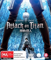 Buy Attack On Titan - Season 3 - Part 1 - Eps 1-12