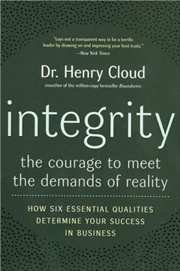 Buy Integrity: The Courage To Meet The Demands Of Reality