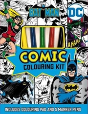 Buy Batman: Comic Colouring Kit