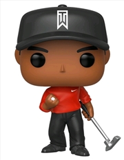 Buy Golf - Tiger Woods Red Shirt Pop! Vinyl