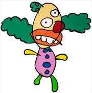 The Simpsons - Krusty the Clown Sketch Enamel Pin | Merchandise
