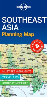 Buy Lonely Planet: Southeast Asia Planning Map