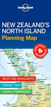 Buy Lonely Planet New Zealand's North Island Planning Map