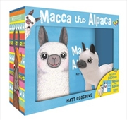 Macca the Alpaca Plush Box Set | Hardback Book