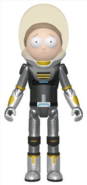 Buy Rick and Morty - Space Suit Morty Metallic Action Figure [RS]