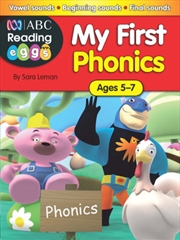 ABC Reading Eggs My First Phonics Workbook  Ages 5-7 | Paperback Book