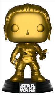 Buy Star Wars - Rey Gold Metallic US Exclusive Pop! Vinyl [RS]