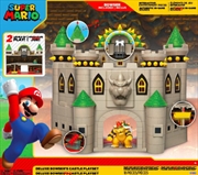 Buy World of Nintendo 2.5" Deluxe Bowsers Castle Playset