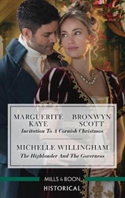 Invitation To A Cornish Christmas / The Highlander and the Governess | Paperback Book