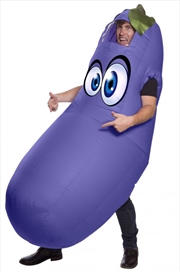 Eggplant Inflatable Costume - Standard | Apparel