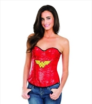 Wonder Woman Sequin Corset Costume: Small | Apparel