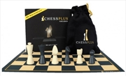 Buy Chessplus Pieces in Box (with Velvet Pouch & Board)