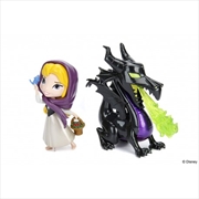 Sleeping Beauty - Briar Rose & Maleficent 4" Metals 2pk | Merchandise