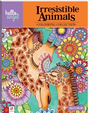 Hello Angel Inspirational Colouring Book: Irresistible Animals | Books