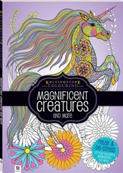 Kaleidoscope Colouring: Magnificent Creatures and More | Colouring Book