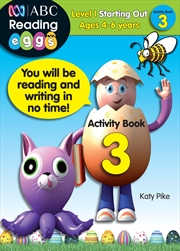 ABC Reading Eggs Level 1 Starting Out Activity Book 3 Ages 4-6 | Paperback Book