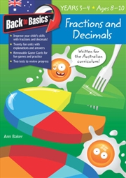 Buy Back to Basics - Fractions & Decimals Years 3-4