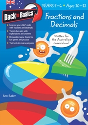 Back to Basics - Fractions & Decimals Years 5-6 | Paperback Book