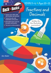 Buy Back to Basics - Fractions & Decimals Years 5-6