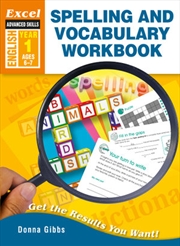 Excel Advanced Skills Workbook: Spelling and Vocabulary Workbook Year 1 | Paperback Book
