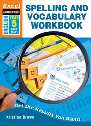 Buy Excel Advanced Skills Workbook: Spelling and Vocabulary Workbook Year 5