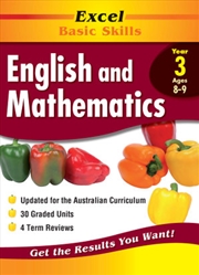 Buy Excel Basic Skills Workbook: English and Mathematics Year 3