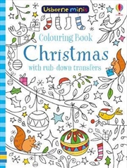 Buy Colouring Book Christmas with Rub-Down Transfers