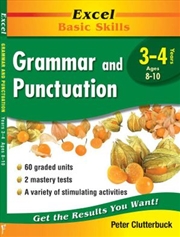 Buy Excel Basic Skills Workbook: Grammar and Punctuation Years 3-4