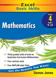 Excel Basic Skills Workbook: Mathematics Year 4 | Paperback Book