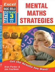Buy Excel Basic Skills Workbook: Mental Maths Strategies Year 3