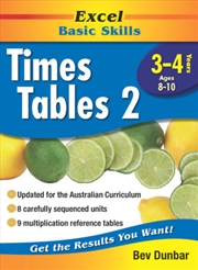 Buy Excel Basic Skills Workbook: Times Tables 2 Years 3-4