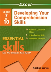 Buy Excel Essential Skills Workbook: Developing Your Comprehension Skills Years 7-10