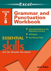 Buy Excel Essential Skills: Grammar and Punctuation Workbook Years 7-8