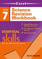 Buy Excel Essential Skills: Science Revision Workbook Year 7