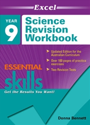 Buy Excel Essential Skills: Science Revision Workbook Year 9