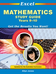 Excel Mathematics Study Guide Years 9-10 | Paperback Book