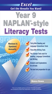 Excel NAPLAN*-style Literacy Tests Year 9 | Paperback Book