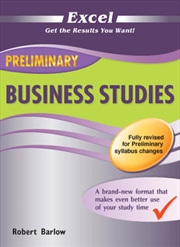 Excel Study Guide: Preliminary Business Studies Year 11 | Paperback Book