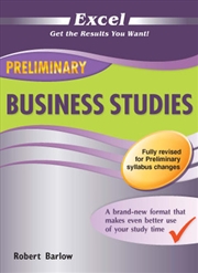 Buy Excel Study Guide: Preliminary Business Studies Year 11