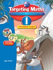 Targeting Maths Australian Curriculum Edition Teaching Guide Year 1 | Paperback Book