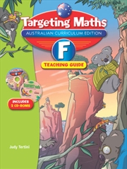 Targeting Maths Australian Curriculum Edition Teaching Guide Foundation | Paperback Book