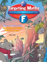 Targeting Maths Australian Curriculum Edition Student Book Foundation | Paperback Book