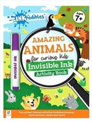 Amazing Animals Invisible Ink | Paperback Book