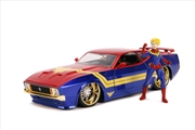 Captain Marvel - 1973 Ford Mustang Mach 1 1:24 Scale Hollywood Ride | Merchandise