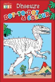 Steve Parish Dot-to-Dot Colouring Book: Dinosaurs | Paperback Book