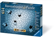 Ravensburger - KRYPT Silver Spiral Puzzle 654 Piece | Merchandise