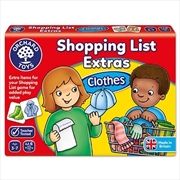 Buy Shopping List Booster Pack Clothes