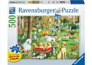 At The Dog Park 500 Piece Puzzle (Large Format) | Merchandise